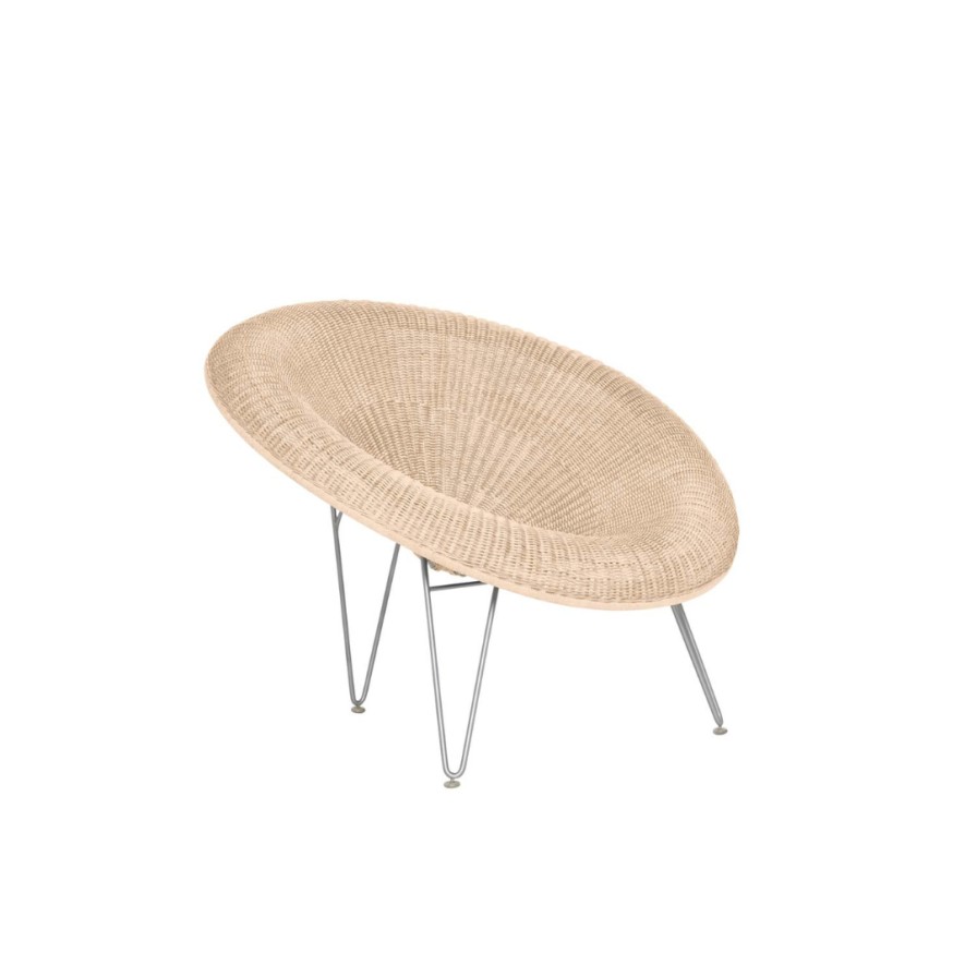 New Janus Janus Et Cie Fibonacci Alba Rattan Poltrona